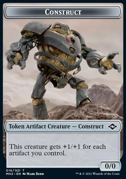 Construct Token (A 0/0) // Treasure Token (V.1)