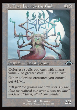 It That Heralds the End