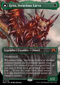 Grist, Voracious Larva // Grist, the Plague Swarm (V.1)