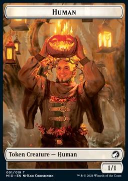 Human Token (White 1/1)