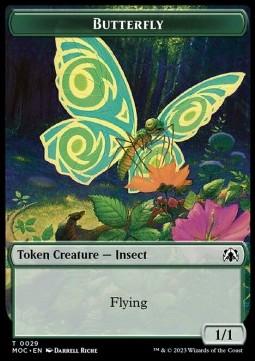 Butterfly Token (G 1/1) // City's Blessing Token