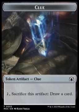 Clue Token // Golem Token (A 3/3)