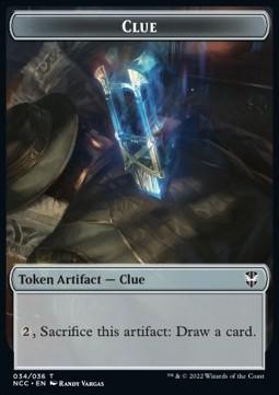 Clue Token // Fish Token (U 1/1)