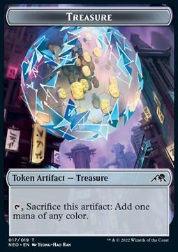 Treasure Token // Spirit Token (C 1/1)