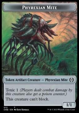 Phyrexian Mite Token (A 1/1) // Poison Counter