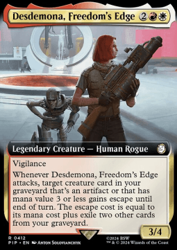 Desdemona, Freedom's Edge (V.1)