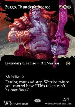 Zurgo, Thunder's Decree