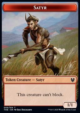 Satyr Token (Red 1/1)