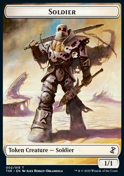 Soldier Token (White 1/1)