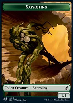 Saproling Token (Green 1/1)