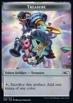 Treasure Token // Clown Robot Token (W 1/1) (V.4)