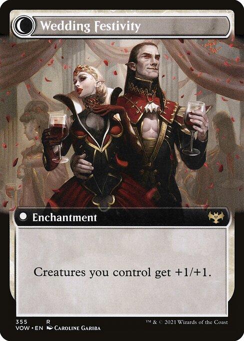 Wedding Announcement // Wedding Festivity (back)