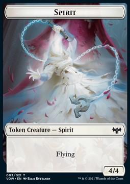 Spirit Token (White 4/4)