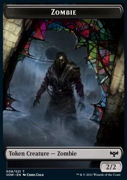 Zombie Token (Black 2/2)