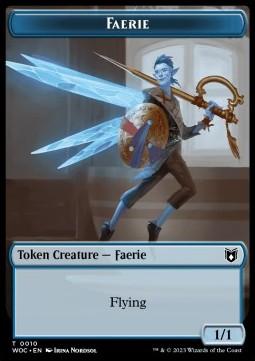 Faerie Token (U 1/1) // Faerie Rogue Token (B 1/1)