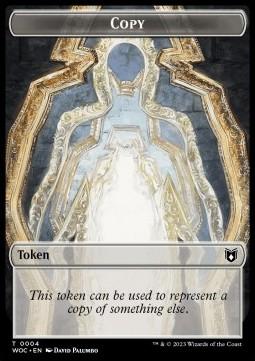 Copy Token // Faerie Rogue Token (UB 1/1)