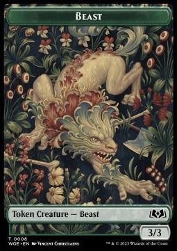 Beast Token (G 3/3) // Food Token (V.2)