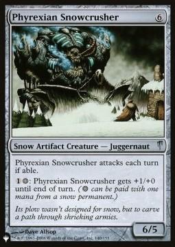 Phyrexian Snowcrusher