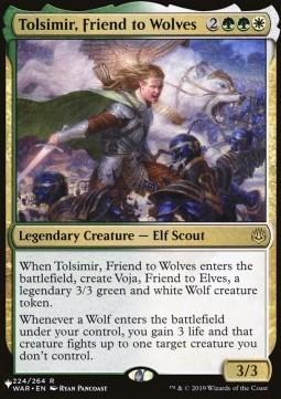 Tolsimir, Friend to Wolves