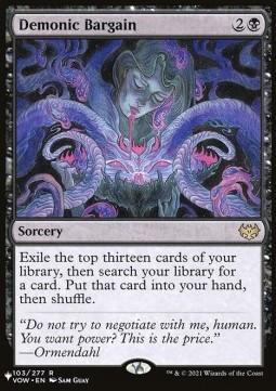 Demonic Bargain