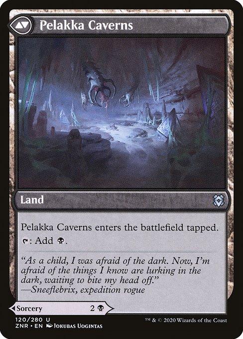 Pelakka Predation // Pelakka Caverns (back)