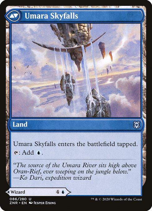 Umara Wizard // Umara Skyfalls (back)