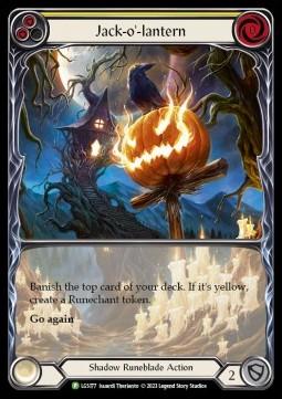 Jack-o'-lantern (Yellow) (Extended Art Regular)
