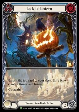 Jack-o'-lantern (Blue) (Extended Art Regular)
