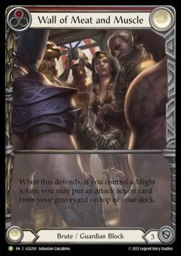 Wall of Meat and Muscle (Extended Art Rainbow Foil)