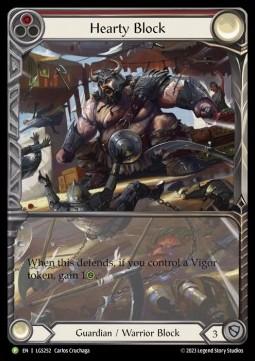 Hearty Block (Extended Art Rainbow Foil)