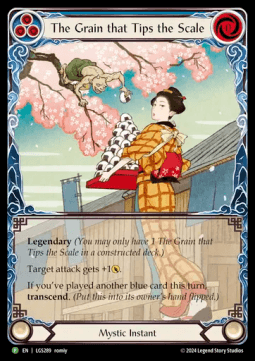 The Grain that Tips the Scale // Inner Chi (Rainbow Foil)