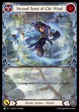 Second Tenet of Chi: Wind (Extended Art Rainbow Foil)