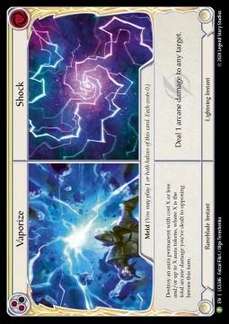 Vaporize // Shock (Cold Foil)