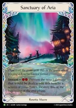 Sanctuary of Aria (Cold Foil)