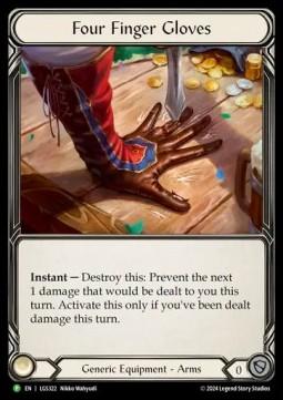 Four Finger Gloves (Rainbow Foil)