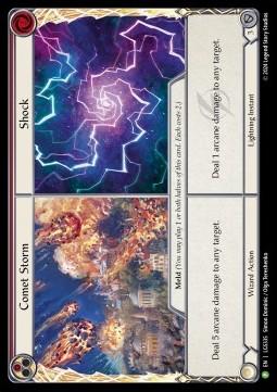 Comet Storm // Shock (Cold Foil)
