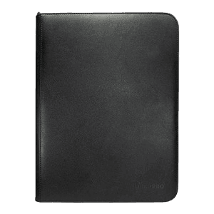 Ultra-Pro Vivid Zippered 9-Pocket PRO-Binder (Black)