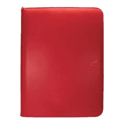 Ultra-Pro Vivid Zippered 9-Pocket PRO-Binder (Red)