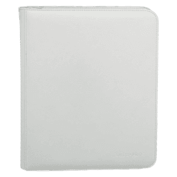 Ultra-Pro Vivid Zippered 9-Pocket PRO-Binder (White)