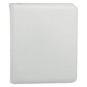 Ultra-Pro Vivid Zippered 9-Pocket PRO-Binder (White)