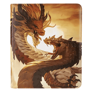 Dragon Shield: Wood Snake 2025 Card Codex Zipster 9-Pocket Binder