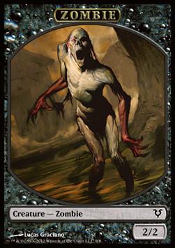 Zombie Token (Black 2/2)