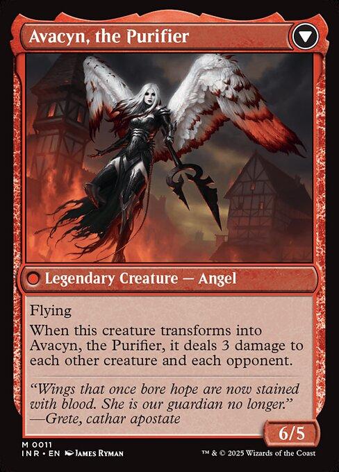 Archangel Avacyn / Avacyn, the Purifier (back)