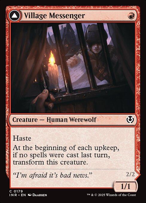 Village Messenger / Moonrise Intruder (front)