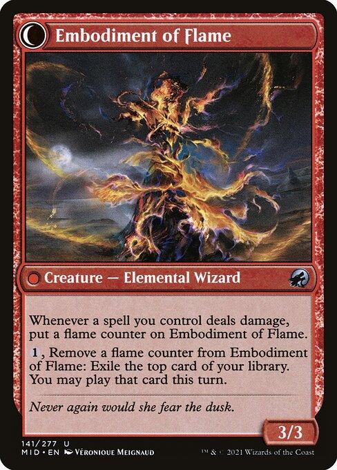 Flame Channeler // Embodiment of Flame (back)