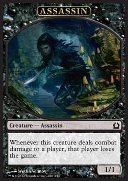 Assassin Token (Black 1/1)