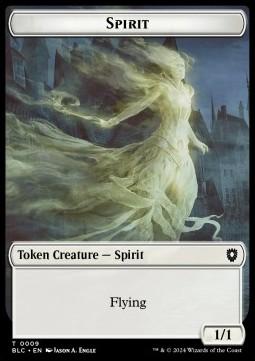 Spirit Token (W 1/1) // Faerie Token (U 1/1)