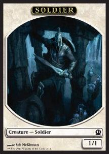 Soldier Token (White 1/1) (V.1)