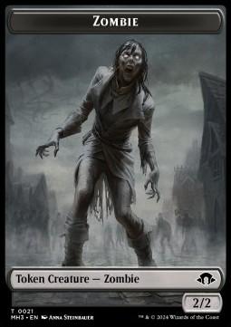 Zombie Token (B 2/2) // Energy Reserve