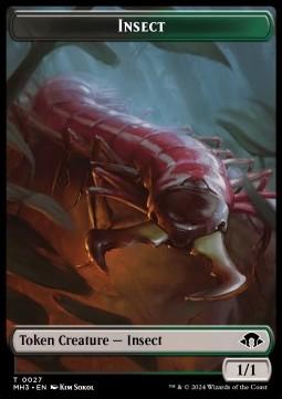 Insect Token (BG 1/1) // Energy Reserve